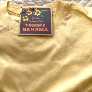 Tommy Bahama yellow  short sleeve tee shirt